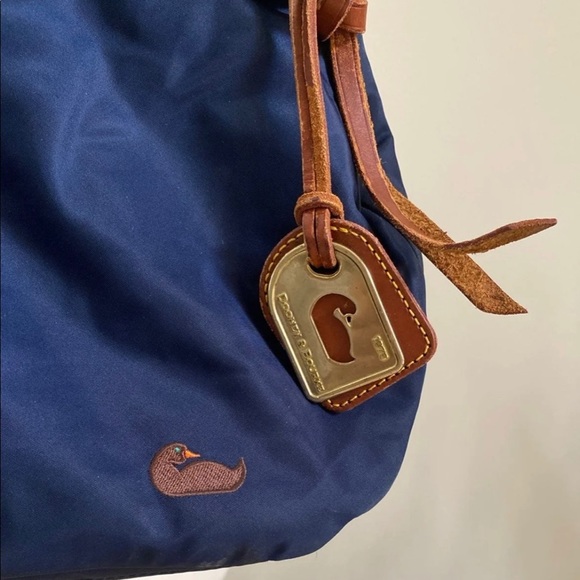 Dooney & Bourke Navy Blue Shoulder Bag - Picture 2 of 7
